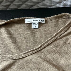 James Perse Beige Casual Top